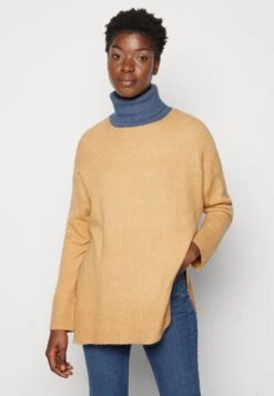 Tom Tailor Turtleneck Colorblock - Trui - Soft Light Camel 9 Tom Tailor Turtleneck Colorblock - Trui - Soft Light Camel -Tom Tailor 8417ad01d136452a8dcaae2e8c10cd7d