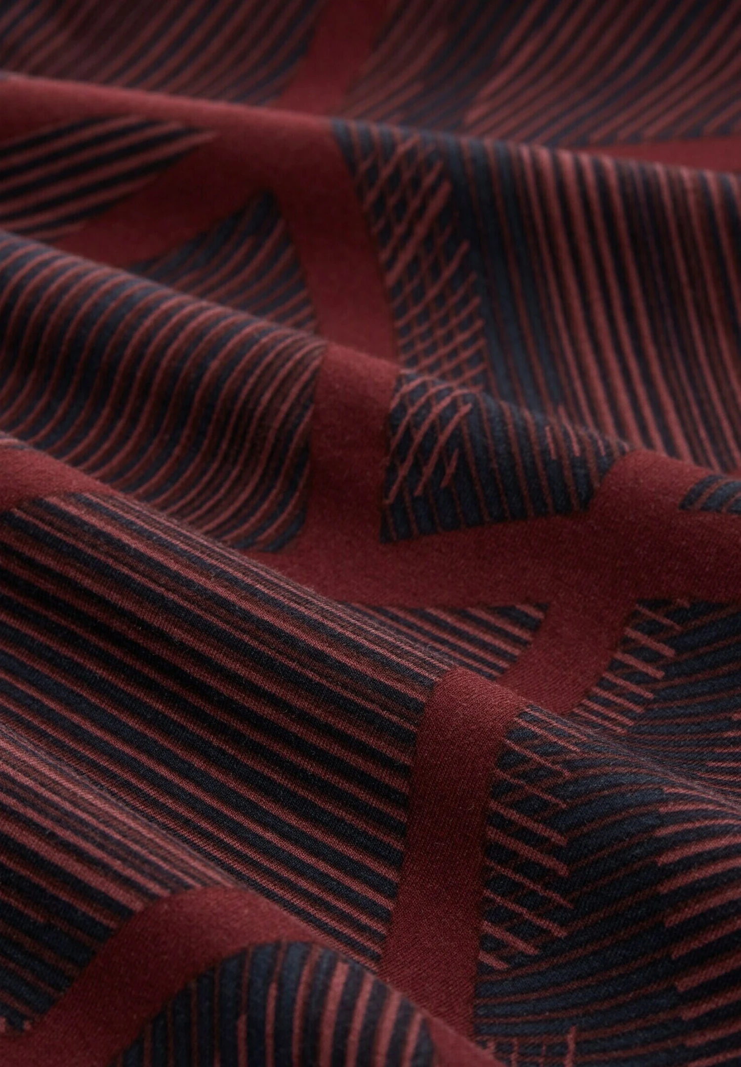 Tom Tailor A-Lijn Rok - Navy Abstract Lines 8 Tom Tailor A-Lijn Rok - Navy Abstract Lines - Afbeelding 8