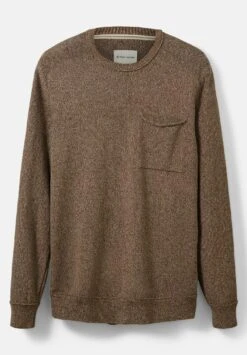 Tom Tailor Trui - Brown Melange Structure 18 Tom Tailor Trui - Brown Melange Structure -Tom Tailor 8421bc2b8baa4bccb66f7a9d40ab8481