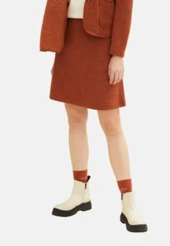 Tom Tailor Mit Struktur - A-Lijn Rok - Canyon Sunset Red Melange 17 Tom Tailor Mit Struktur - A-Lijn Rok - Canyon Sunset Red Melange -Tom Tailor 8423acfae9384631b12156ecf8862693