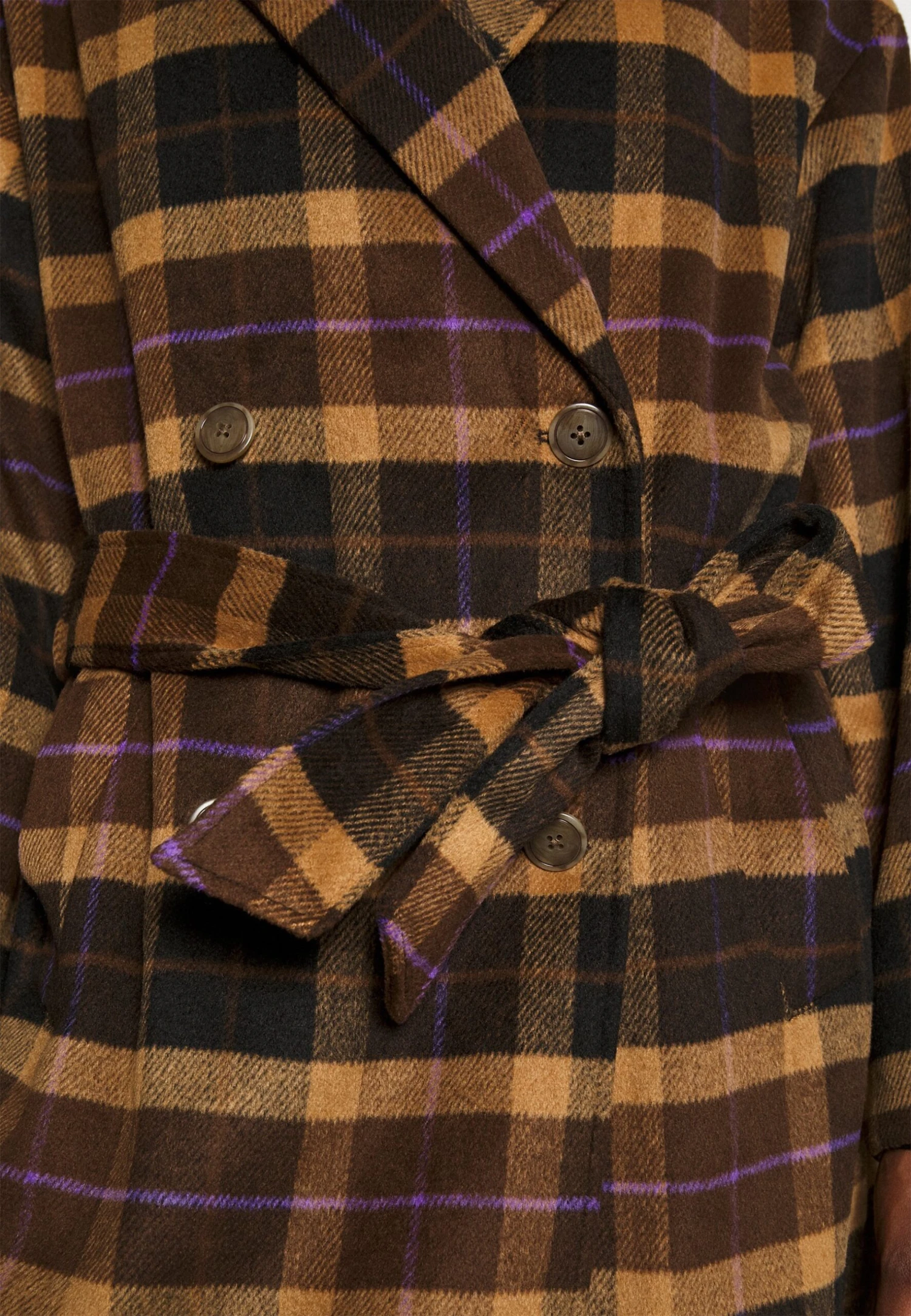 TOM TAILOR Denim Loose Belted Coat - Mantel - Brown 7 TOM TAILOR Denim Loose Belted Coat - Mantel - Brown - Afbeelding 7