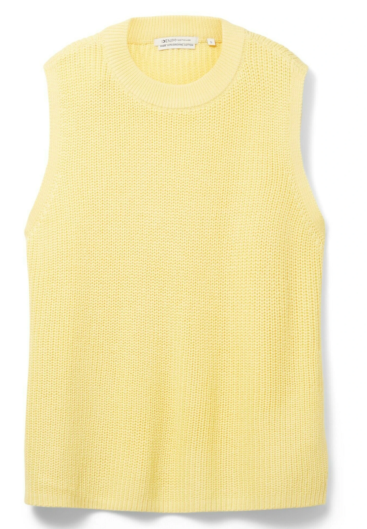 TOM TAILOR Denim Trui - Soft Pale Yellow 7 TOM TAILOR Denim Trui - Soft Pale Yellow - Afbeelding 7