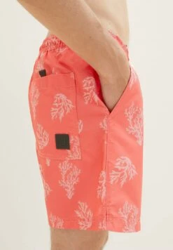 TOM TAILOR Denim Mit Allover-Print - Zwemshorts - Red White Big Coral Print 10 TOM TAILOR Denim Mit Allover-Print - Zwemshorts - Red White Big Coral Print -Tom Tailor 8485c489fefb4a1e9c6ce978737f10f9