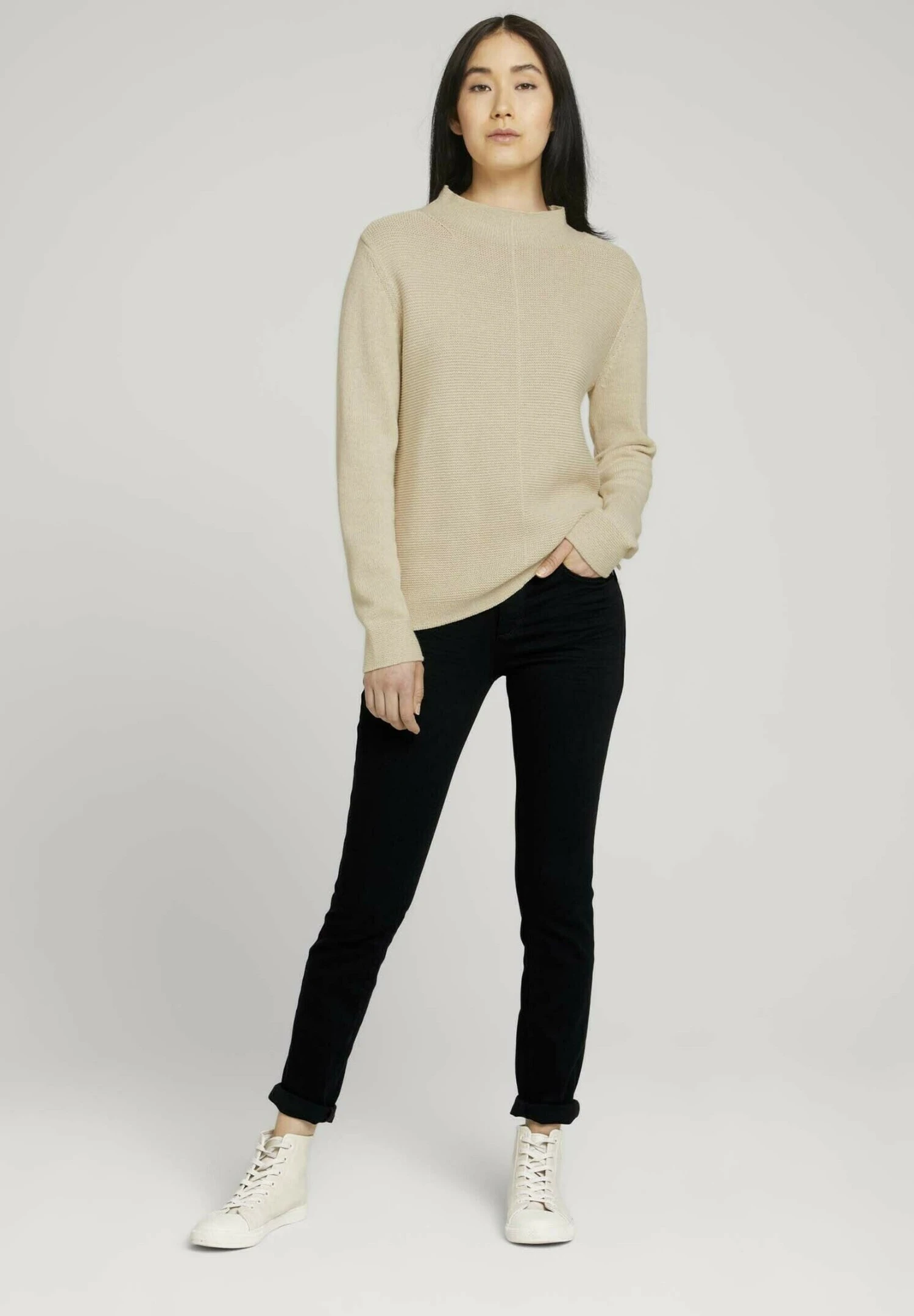 Tom Tailor Alexa- Jeans Skinny Fit - Black Black Denim 2 Tom Tailor Alexa- Jeans Skinny Fit - Black Black Denim - Afbeelding 2