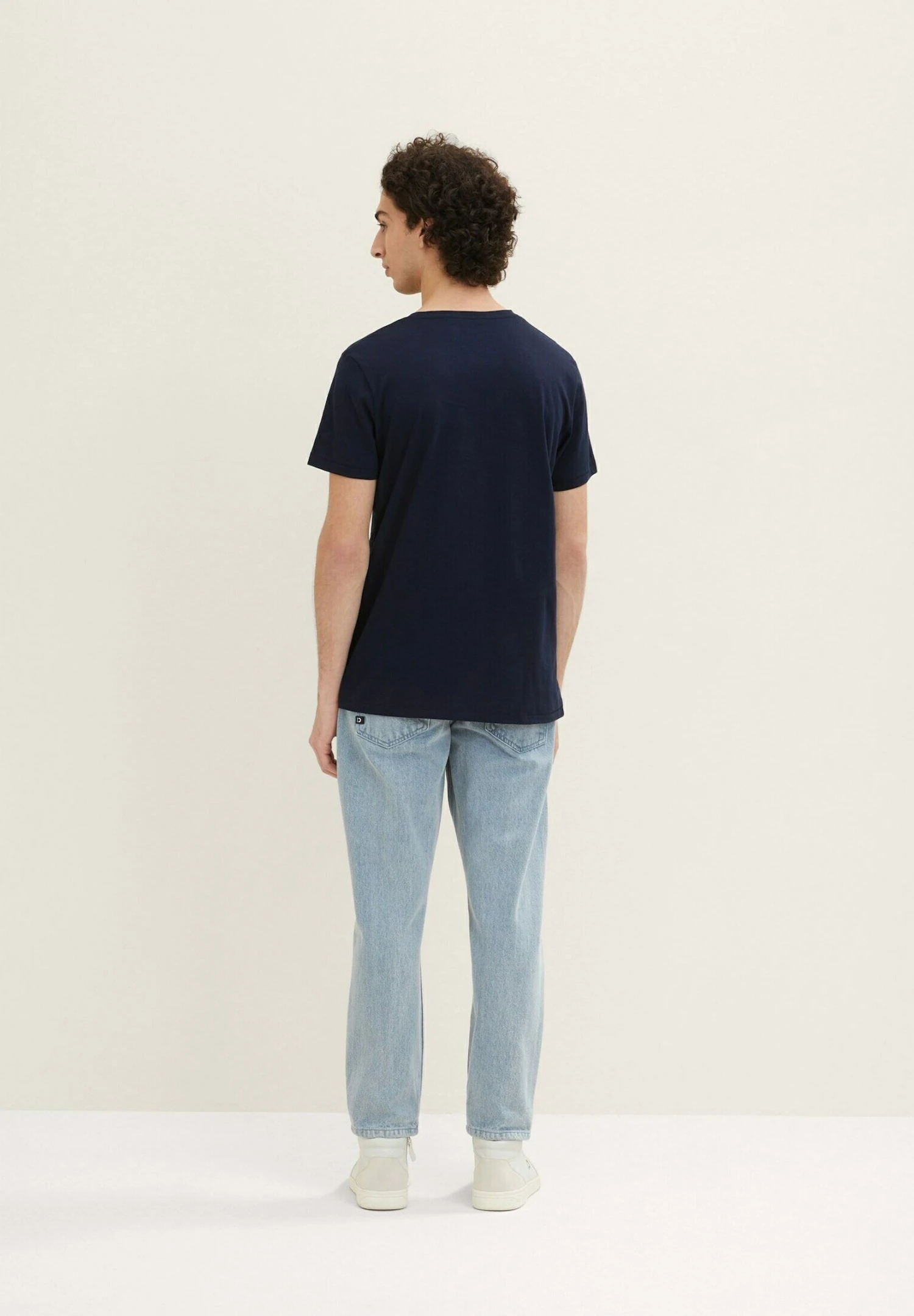 TOM TAILOR Denim Doppelpack - T-Shirt Basic - Sky Captain Blue 3 TOM TAILOR Denim Doppelpack - T-Shirt Basic - Sky Captain Blue - Afbeelding 3