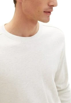Tom Tailor Mit Struktur - Longsleeve - Vintage Beige Melange 34 Tom Tailor Mit Struktur - Longsleeve - Vintage Beige Melange -Tom Tailor 84e0d378537d499e86c382ae15403b46