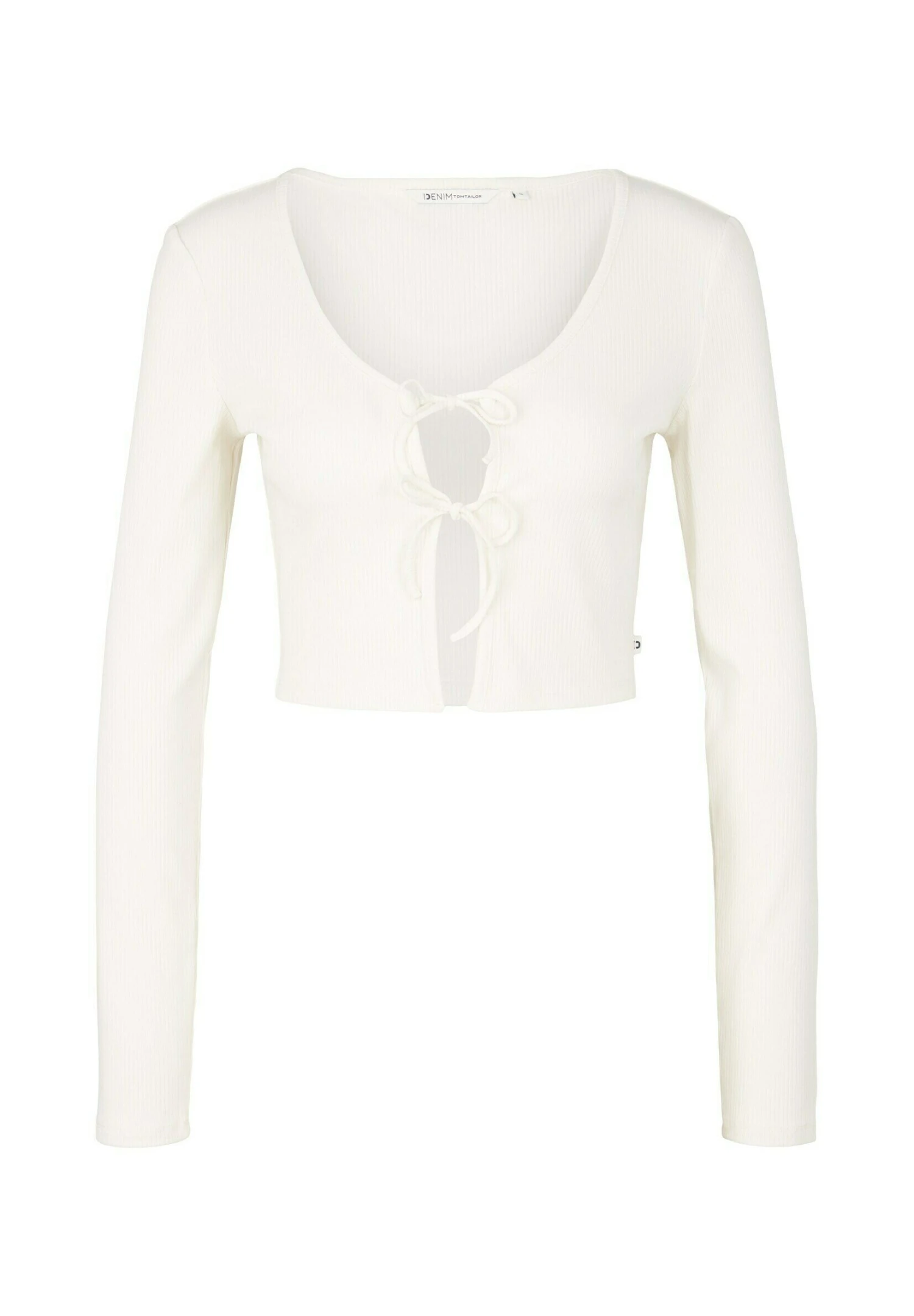 TOM TAILOR Denim Bolero - Vest - Gardenia White 7 TOM TAILOR Denim Bolero - Vest - Gardenia White - Afbeelding 7