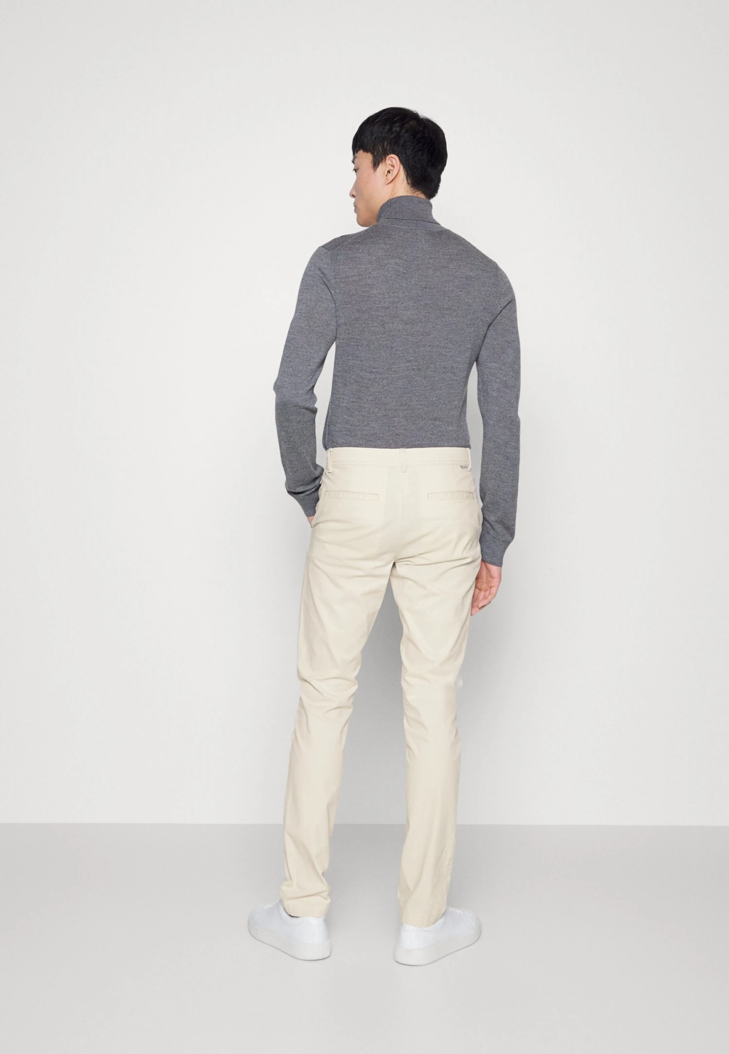 Tom Tailor Washed Slim - Chino - Creme 3 Tom Tailor Washed Slim - Chino - Creme - Afbeelding 3