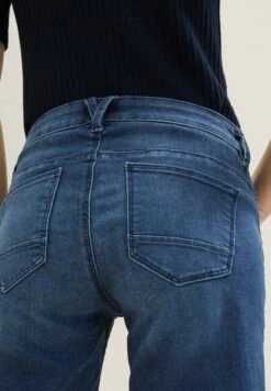 Tom Tailor Alexa- Jeansshort - Dark Stone Wash Denim -Tom Tailor 856d733f4c0e479aafd4acd6c6d5d72a