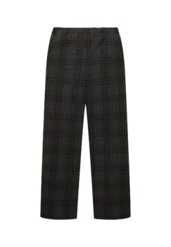 Tom Tailor Karomuster - Broek - Anthracite Small Ck Check -Tom Tailor 856d74d847614a8393a154ea90a381dc