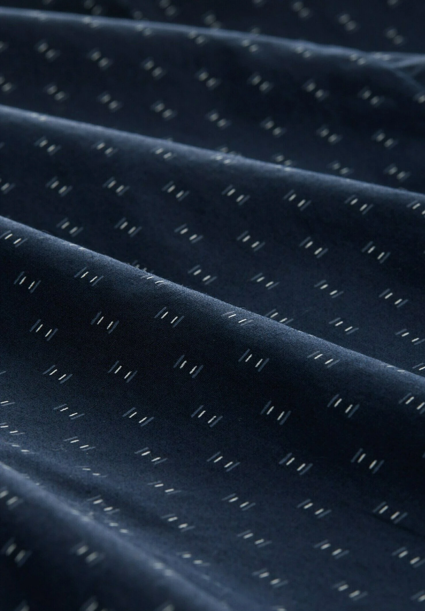 Tom Tailor Mit Allover-Print - Overhemd - Navy Geometric Design 6 Tom Tailor Mit Allover-Print - Overhemd - Navy Geometric Design - Afbeelding 6