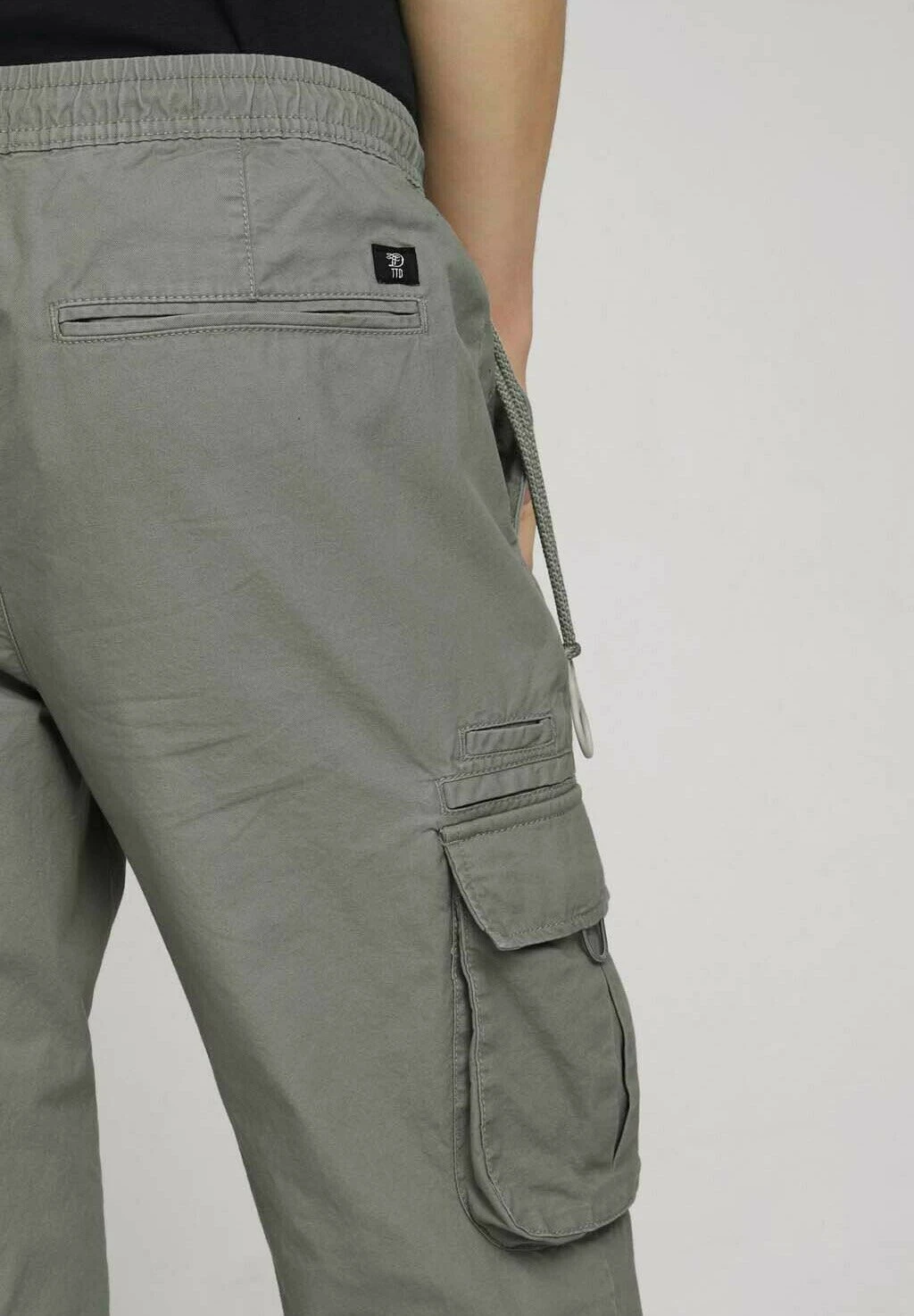 TOM TAILOR Denim Cargobroek - Greyish Shadow Olive 4 TOM TAILOR Denim Cargobroek - Greyish Shadow Olive - Afbeelding 4