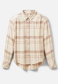 Tom Tailor Overhemdblouse - Beige Check -Tom Tailor 86085ef0be8f430e97d5c9de9f6149e2