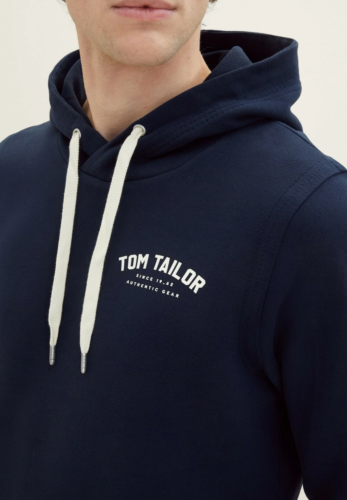 Tom Tailor Mit Logo Print - Hoodie - Sky Captain Blue 5 Tom Tailor Mit Logo Print - Hoodie - Sky Captain Blue - Afbeelding 5