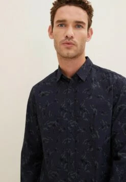 Tom Tailor Gemustertes- Overhemd - Navy Shades Big Design -Tom Tailor 8758e755265a421bbb5e4e3d683f197b