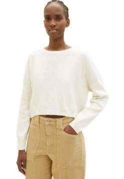 TOM TAILOR Denim Basic - Trui - Gardenia White 25 TOM TAILOR Denim Basic - Trui - Gardenia White -Tom Tailor 8791d7b58cdd4bbfabefb2bec134f039