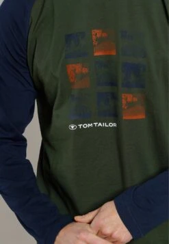 Tom Tailor Set - Pyjama - Grün Dunkel Uni -Tom Tailor 88252b54437a46e8999ddffa90d1b538