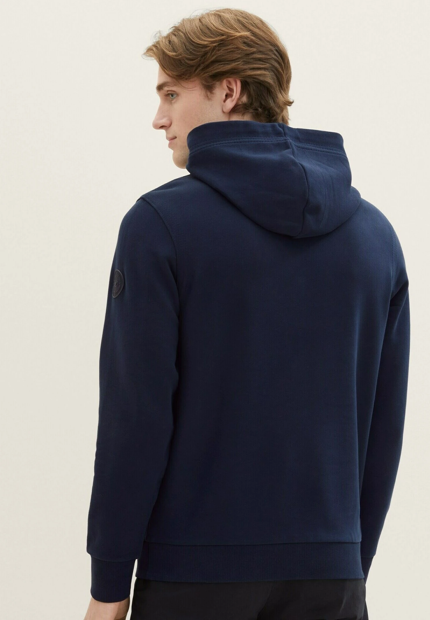 Tom Tailor Mit Logo Print - Hoodie - Sky Captain Blue 3 Tom Tailor Mit Logo Print - Hoodie - Sky Captain Blue - Afbeelding 3