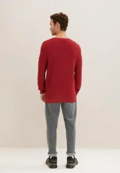 Tom Tailor Mit Struktur - Trui - Ivy Red 11 Tom Tailor Mit Struktur - Trui - Ivy Red -Tom Tailor 88ac30cc1b7b49a89eab357febf48f15