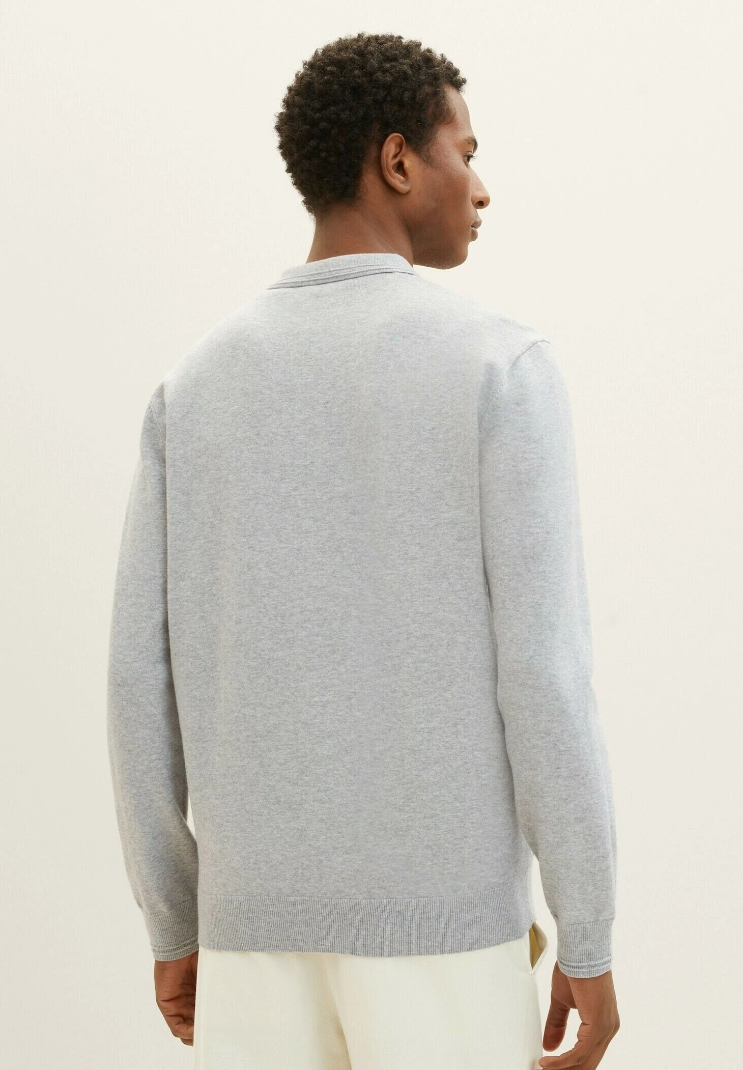 Tom Tailor Vest - Grey Heather Melange 3 Tom Tailor Vest - Grey Heather Melange - Afbeelding 3