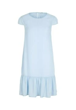 Tom Tailor Mit Volant - Spijkerjurk - Blue Denim -Tom Tailor 8917c090f7a64e7291ab986c537522cb