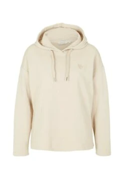 Tom Tailor Hoodie - Light Brown -Tom Tailor 8950d44c528f45259ff9b938ed5e7c67
