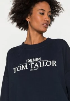 TOM TAILOR Denim Oversized Logo - Sweater - Sky Captain Blue 9 TOM TAILOR Denim Oversized Logo - Sweater - Sky Captain Blue -Tom Tailor 89e80b883d62488880ed0976b67dabc8