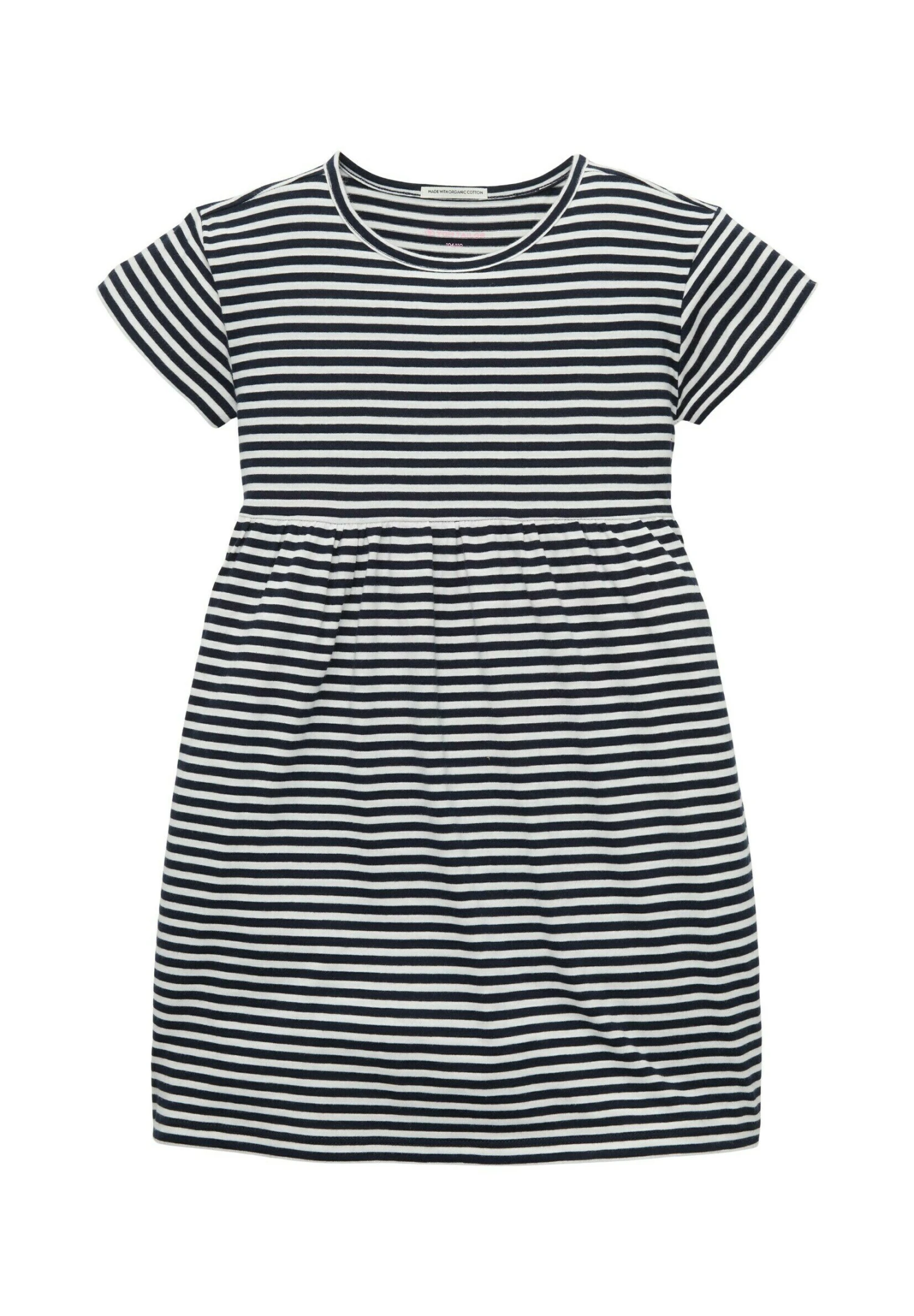 Tom Tailor Jerseyjurk - Dark Blue Off White Stripe 1 Tom Tailor Jerseyjurk - Dark Blue Off White Stripe