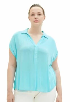 Tom Tailor Plus - In Knitteroptik - Blouse - Teal Radiance 10 Tom Tailor Plus - In Knitteroptik - Blouse - Teal Radiance -Tom Tailor 8b03d365e0ff4048bffbb6d5dfd96dcd