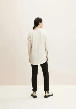 TOM TAILOR Denim Lange- Overhemdblouse - Cloud Grey Melange 9 TOM TAILOR Denim Lange- Overhemdblouse - Cloud Grey Melange -Tom Tailor 8bbba835971f460ab3ca020e7e4586d0