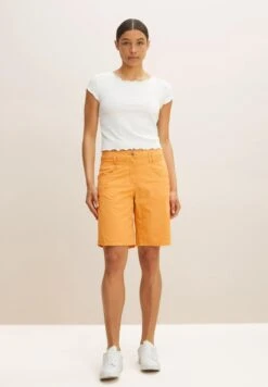 Tom Tailor Shorts - Bright Mango Orange