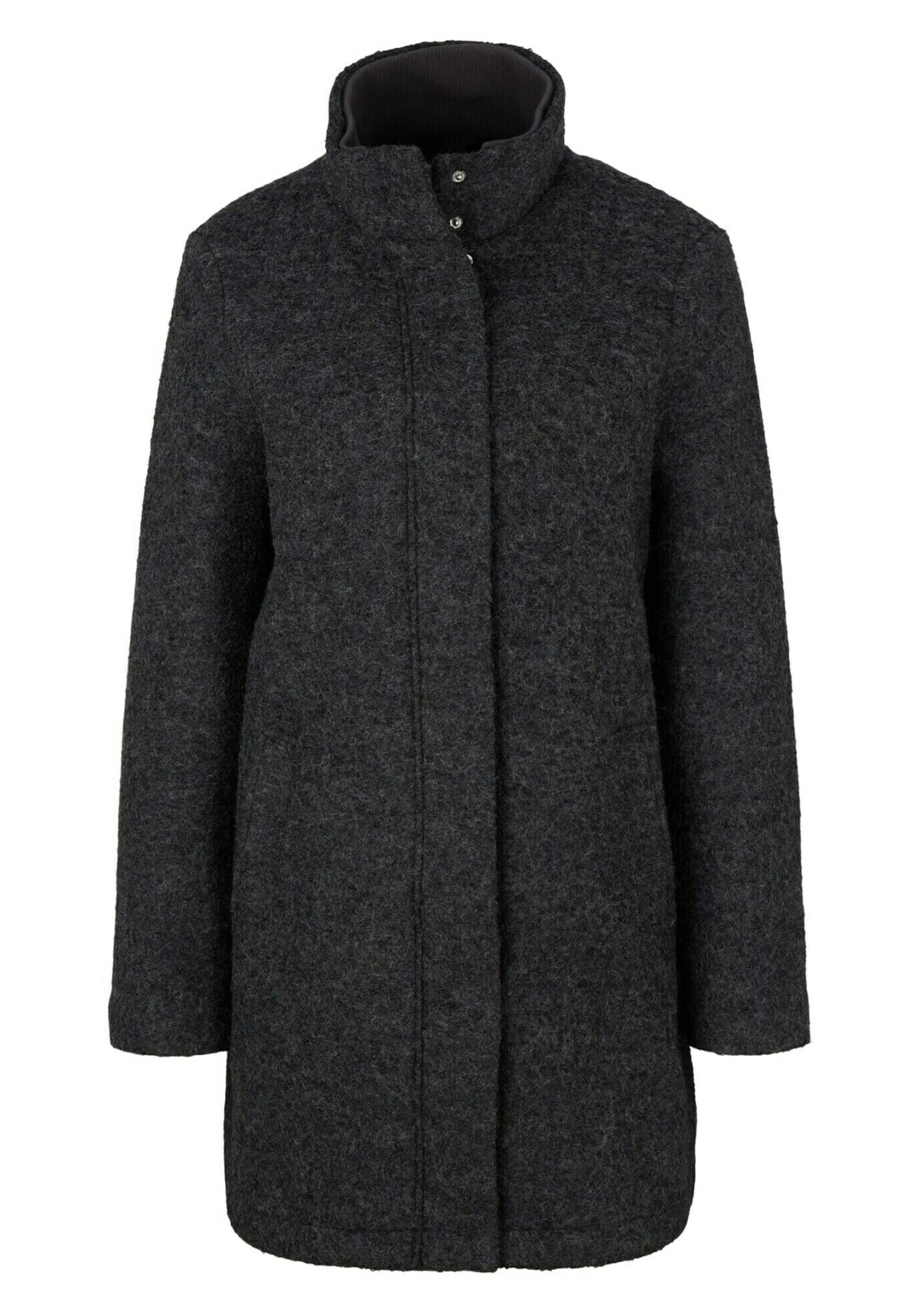 TOM TAILOR Denim Bouclé - Mantel - Shale Grey Melange 5 TOM TAILOR Denim Bouclé - Mantel - Shale Grey Melange - Afbeelding 5