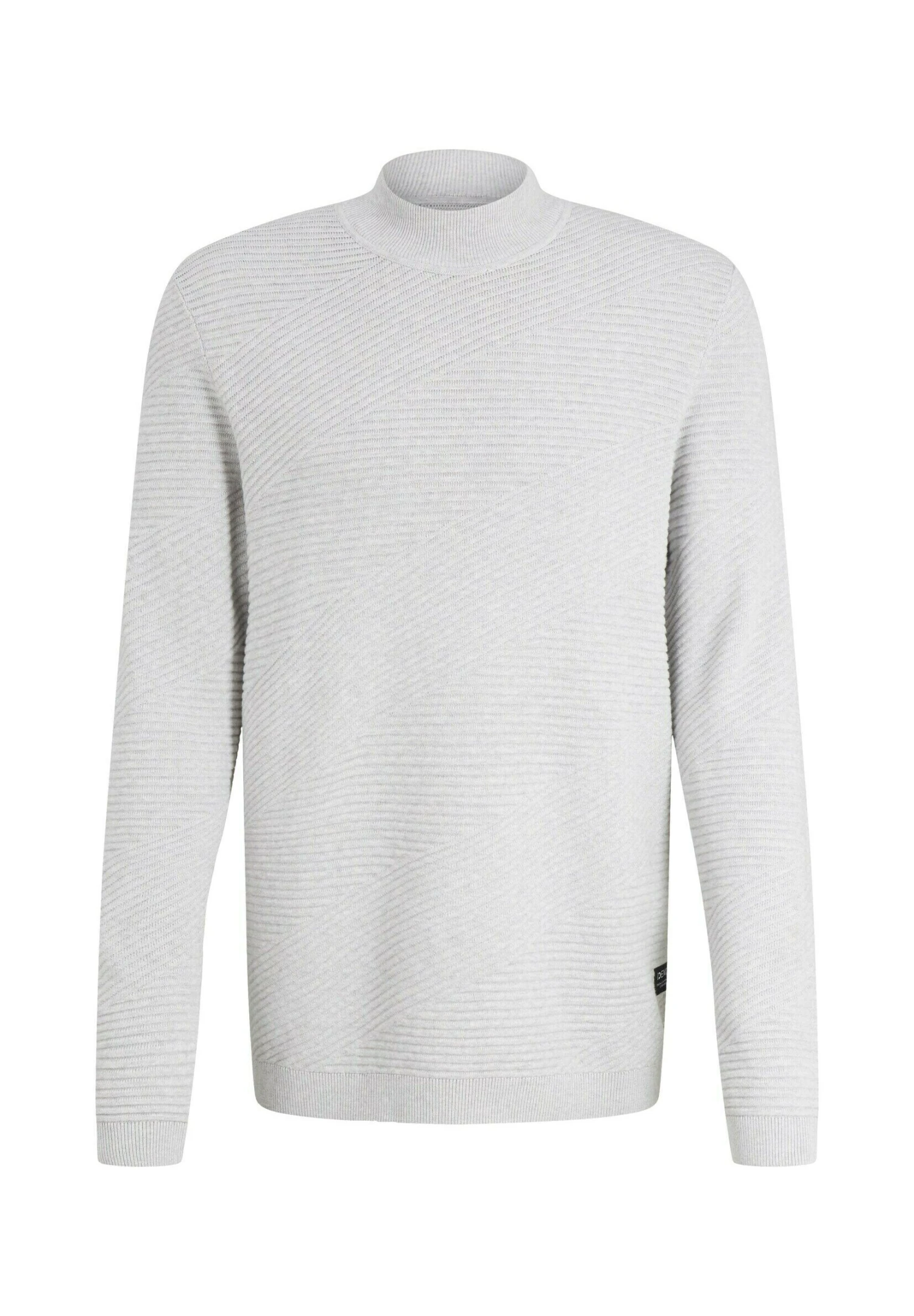 TOM TAILOR Denim Trui - Grey Heather Melange 1 TOM TAILOR Denim Trui - Grey Heather Melange