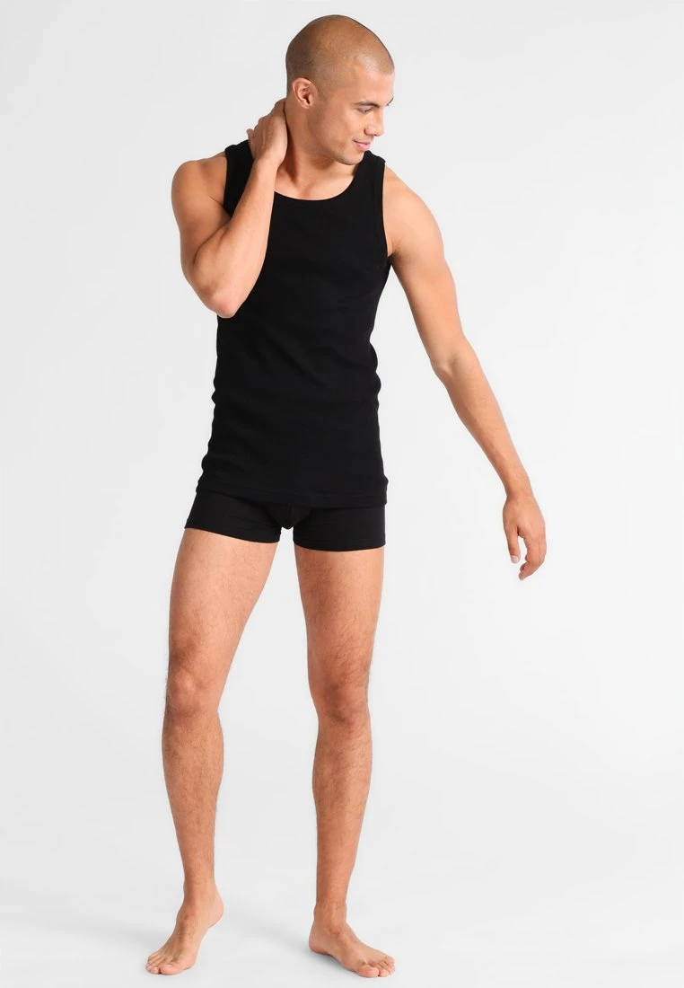 Tom Tailor Garron 2Pack Tank - Hemd - Black 1 Tom Tailor Garron 2Pack Tank - Hemd - Black