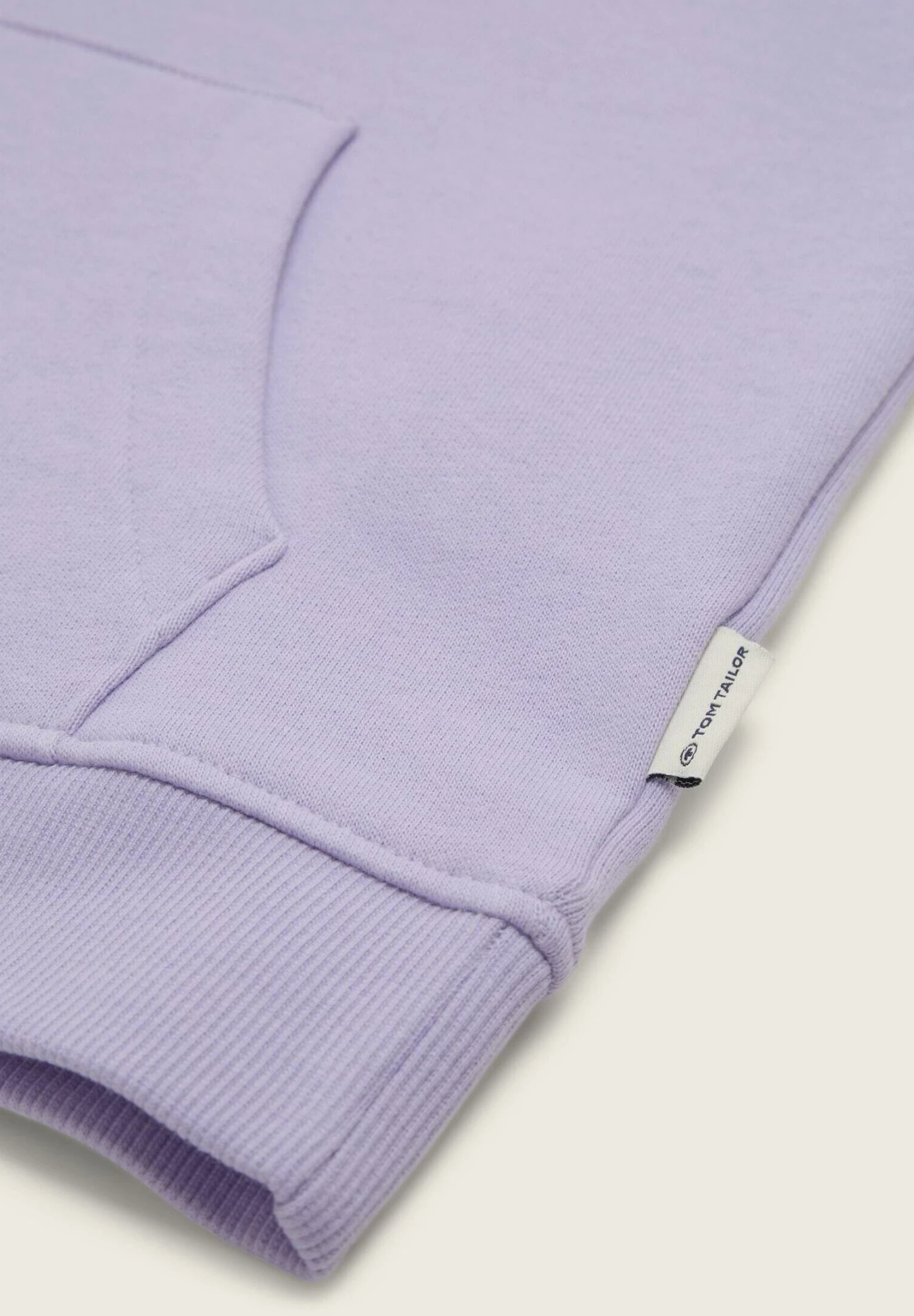 Tom Tailor Mit Logo- Hoodie - Light Orchid Purple 3 Tom Tailor Mit Logo- Hoodie - Light Orchid Purple - Afbeelding 3
