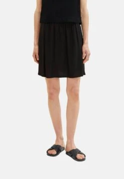 Tom Tailor A-Lijn Rok - Deep Black -Tom Tailor 8e1458f4d5c347d393dfb2905ecf6fb6