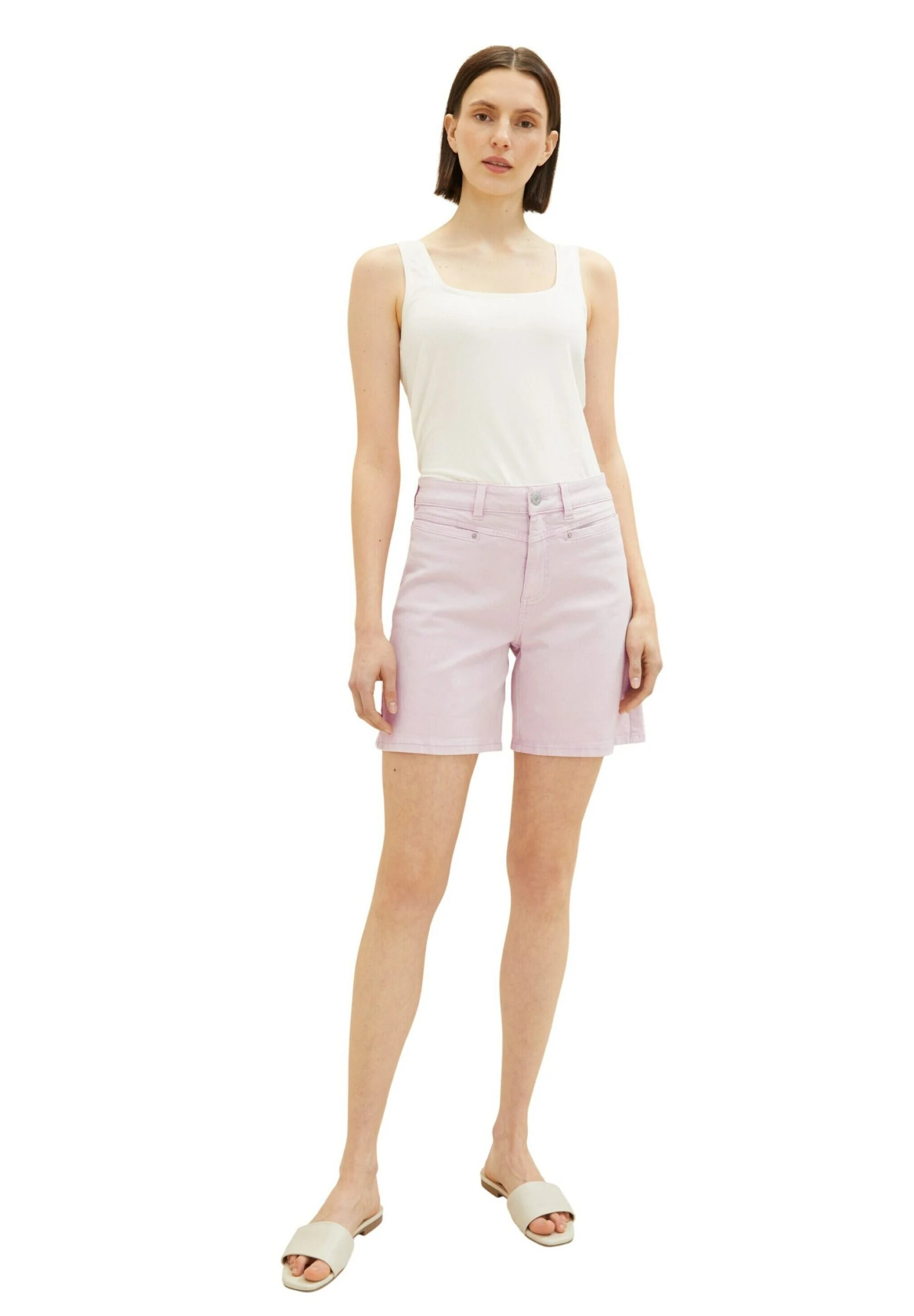 Tom Tailor Kate Vintage Bermuda - Jeansshort - Breeze Rose 6 Tom Tailor Kate Vintage Bermuda - Jeansshort - Breeze Rose - Afbeelding 6