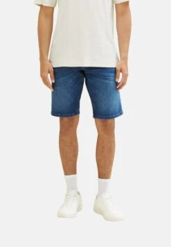 Tom Tailor Jeansshort - Dark Stone Wash Denim
