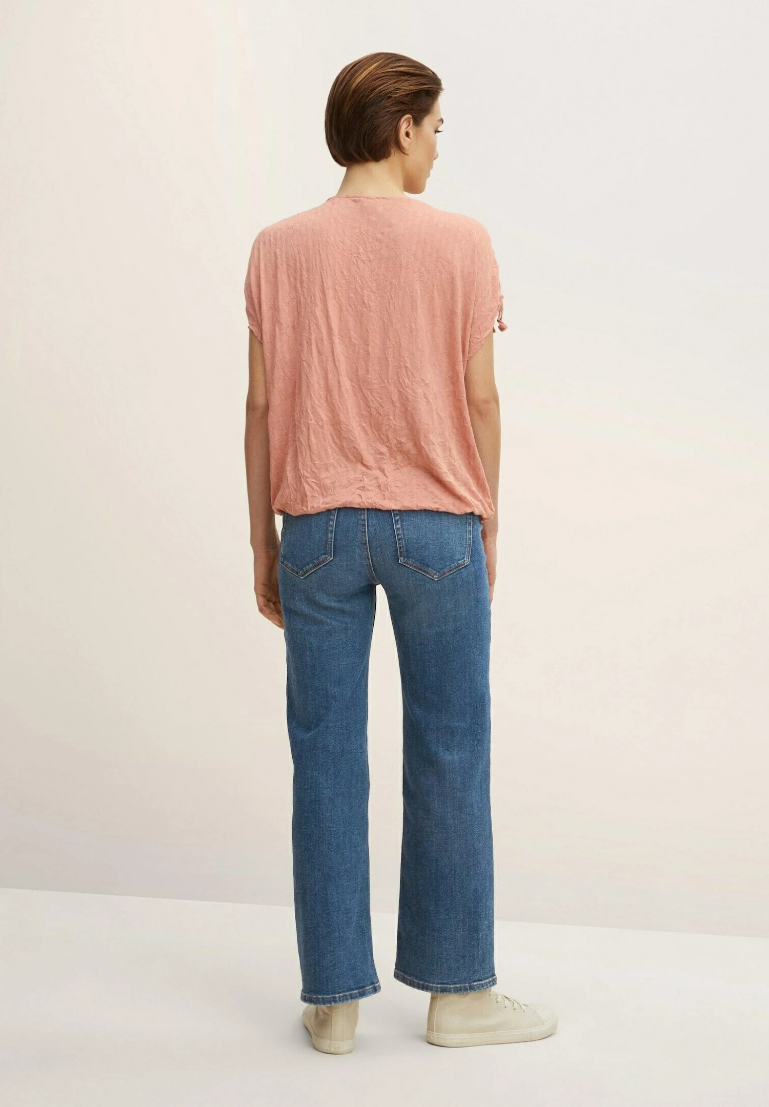 Tom Tailor Mit Printmuster - Blouse - Nude Rose 3 Tom Tailor Mit Printmuster - Blouse - Nude Rose - Afbeelding 3