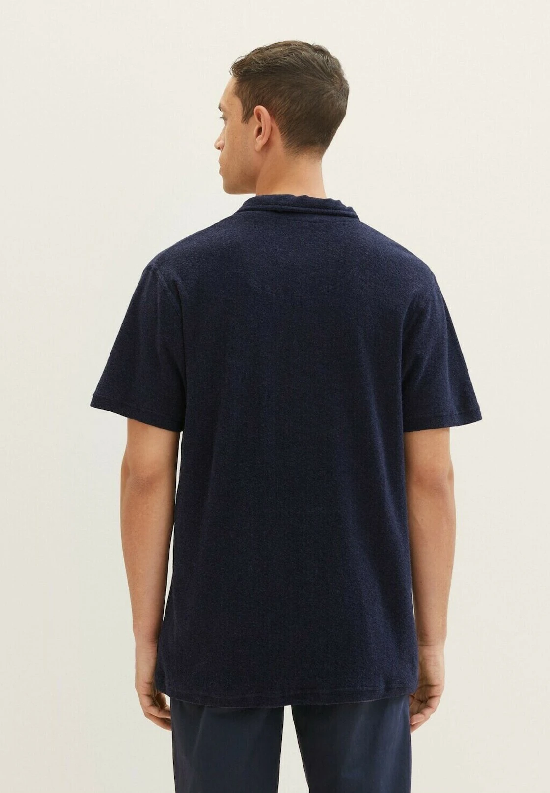 Tom Tailor Pyjamashirt - Blue Dark Melange 3 Tom Tailor Pyjamashirt - Blue Dark Melange - Afbeelding 3