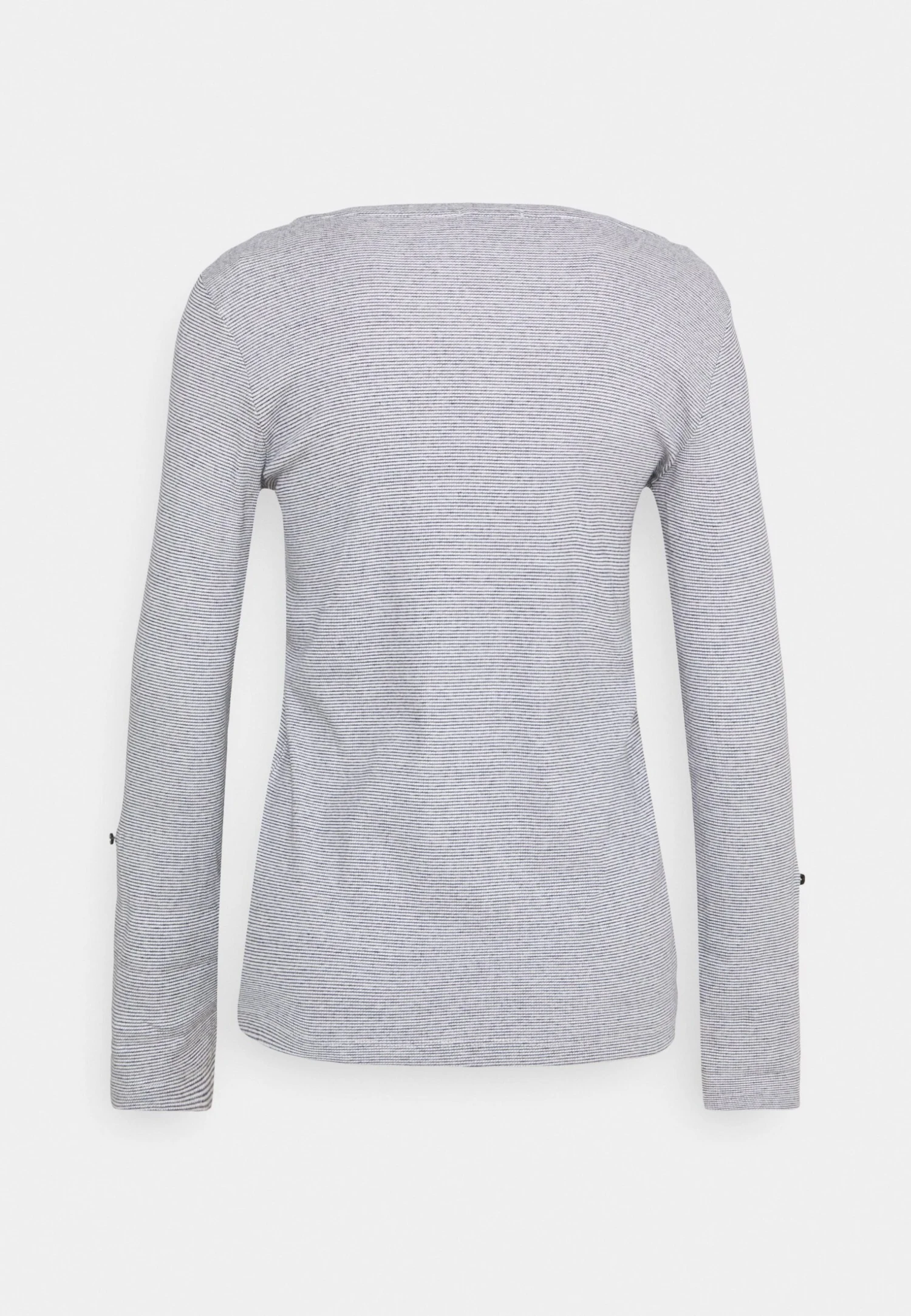 Tom Tailor Henley - Longsleeve - Offwhite Navy 2 Tom Tailor Henley - Longsleeve - Offwhite Navy - Afbeelding 2