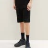 TOM TAILOR Denim Shorts - Black