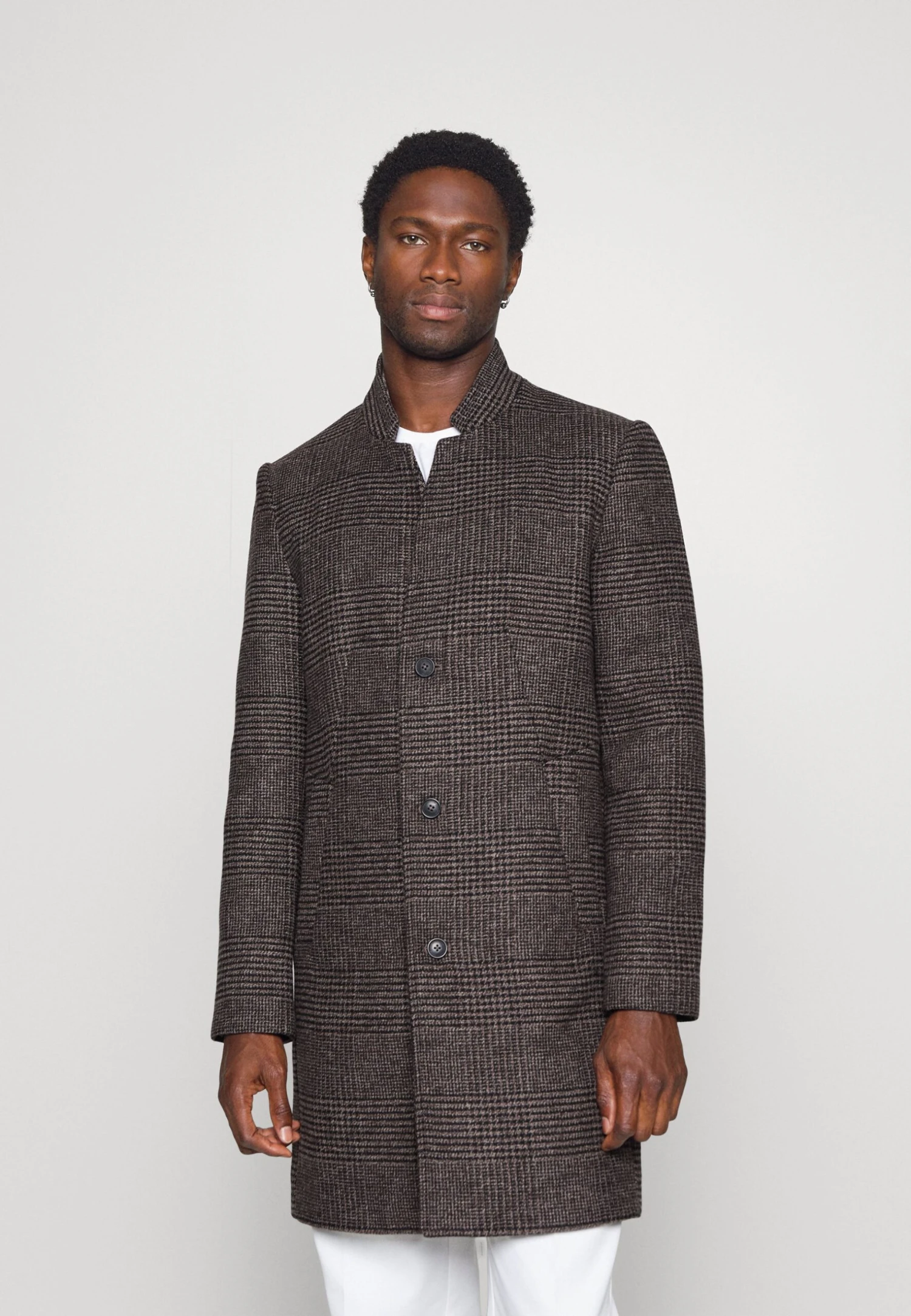 TOM TAILOR Denim Mantel - Black Brown 1 TOM TAILOR Denim Mantel - Black Brown