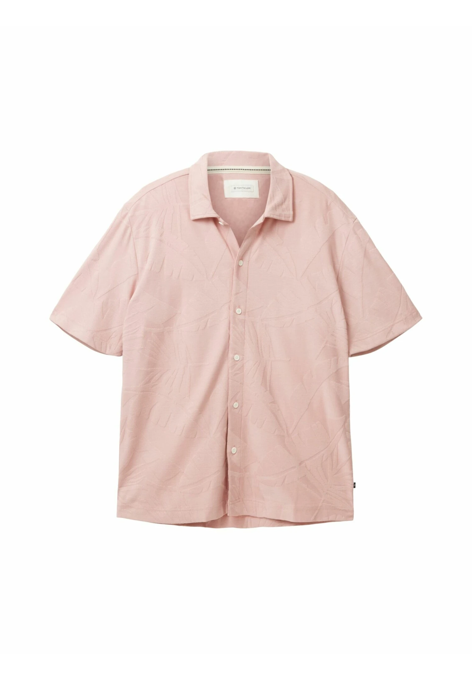 Tom Tailor Gemustertes Kurzarm - Overhemd - Morning Pink 6 Tom Tailor Gemustertes Kurzarm - Overhemd - Morning Pink - Afbeelding 6