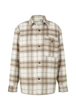 TOM TAILOR Denim Halflange Jas - Off White Beige Big Cosy Check 18 TOM TAILOR Denim Halflange Jas - Off White Beige Big Cosy Check -Tom Tailor 94ef87ed4e444205bb6d4deb1184ad78