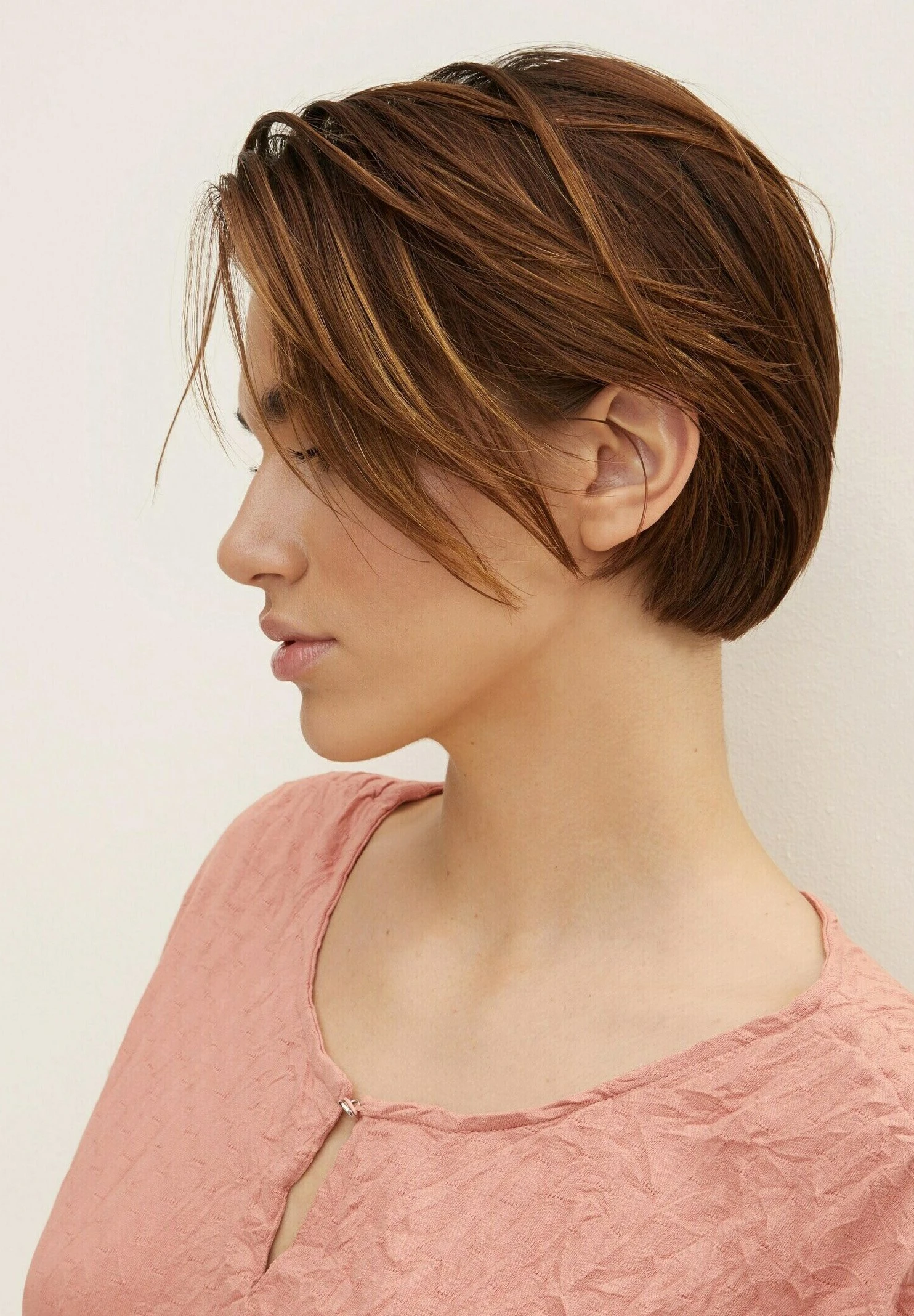 Tom Tailor Mit Printmuster - Blouse - Nude Rose 4 Tom Tailor Mit Printmuster - Blouse - Nude Rose - Afbeelding 4