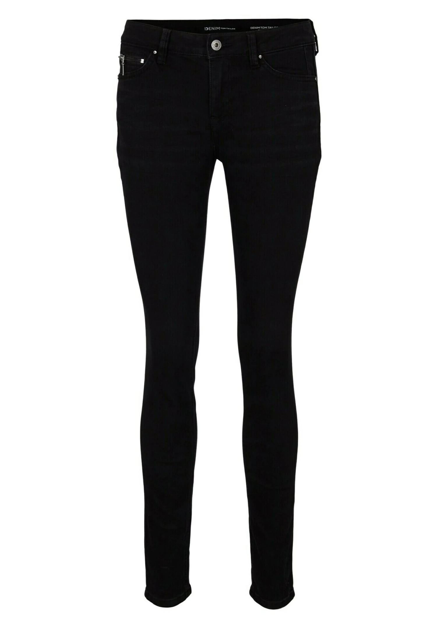 TOM TAILOR Denim Jona - Jeans Skinny Fit - Clean Dark Stone Black Denim 5 TOM TAILOR Denim Jona - Jeans Skinny Fit - Clean Dark Stone Black Denim - Afbeelding 5