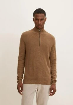 Tom Tailor Trui - Havana Brown Melange