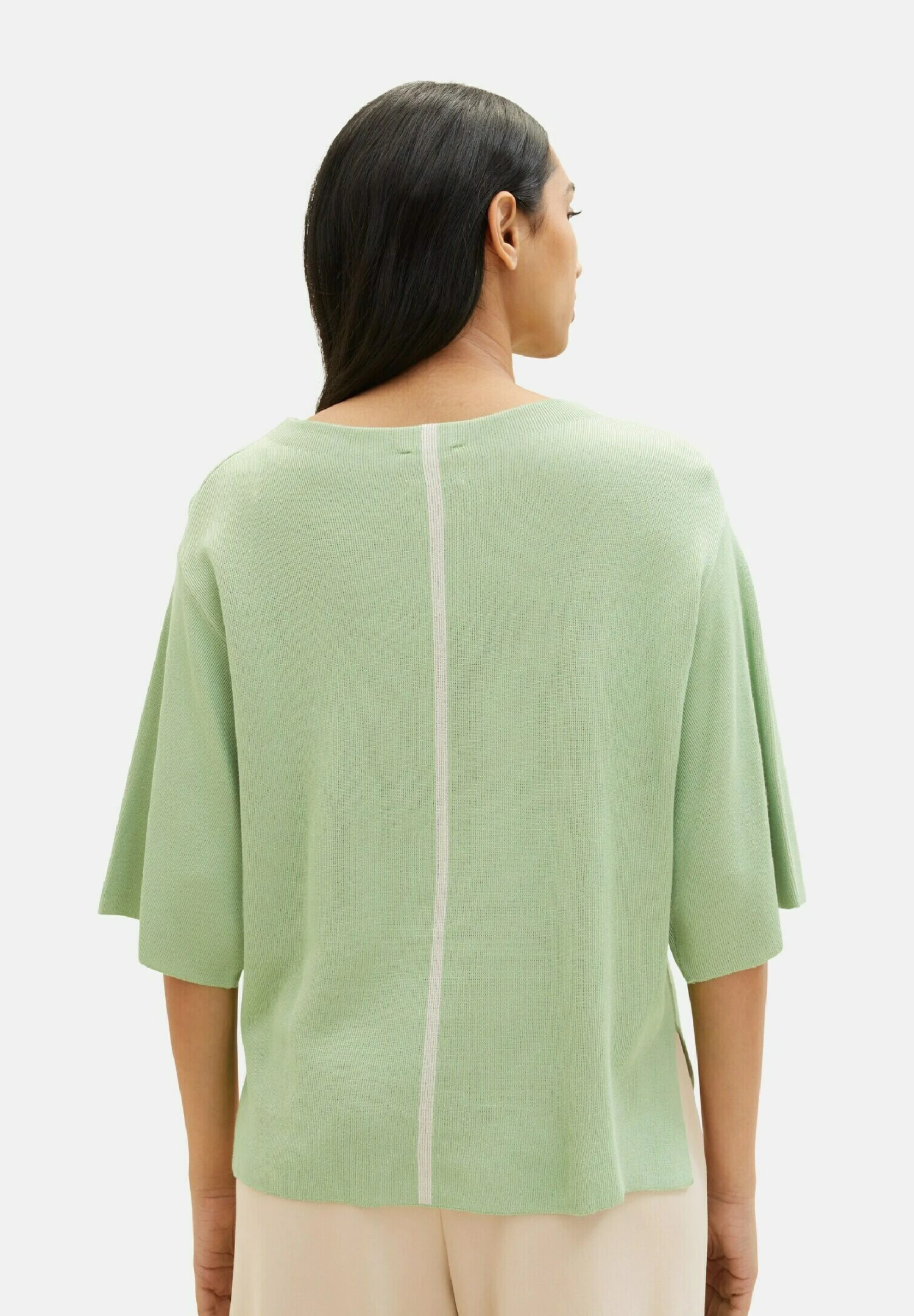 Tom Tailor Trui - Okra Green 3 Tom Tailor Trui - Okra Green - Afbeelding 3