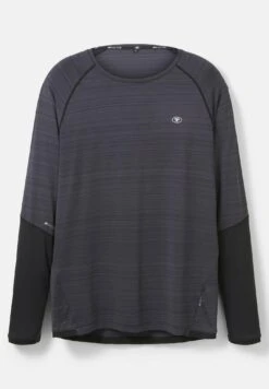 Tom Tailor Active Wear Atmungsaktives - Longsleeve - Dark Grey -Tom Tailor 98c603ba22524c4da99adc3b298a5db8